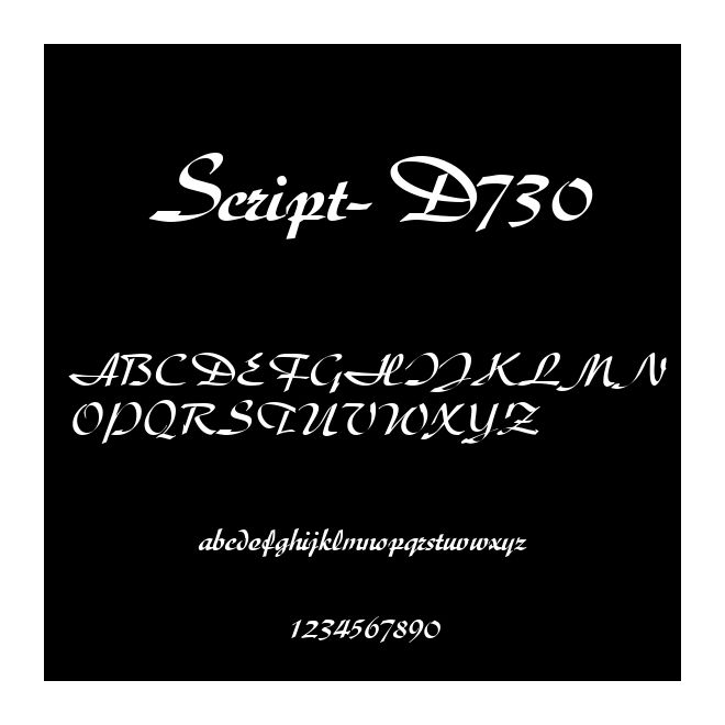 Script-D730