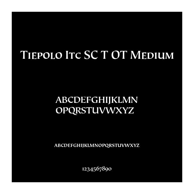 Tiepolo Itc SC T OT Medium