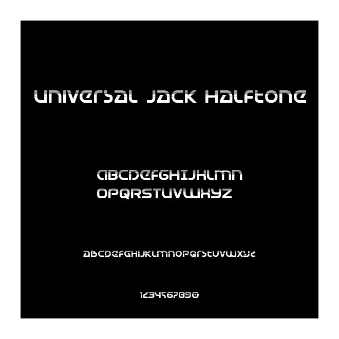 Universal Jack Halftone