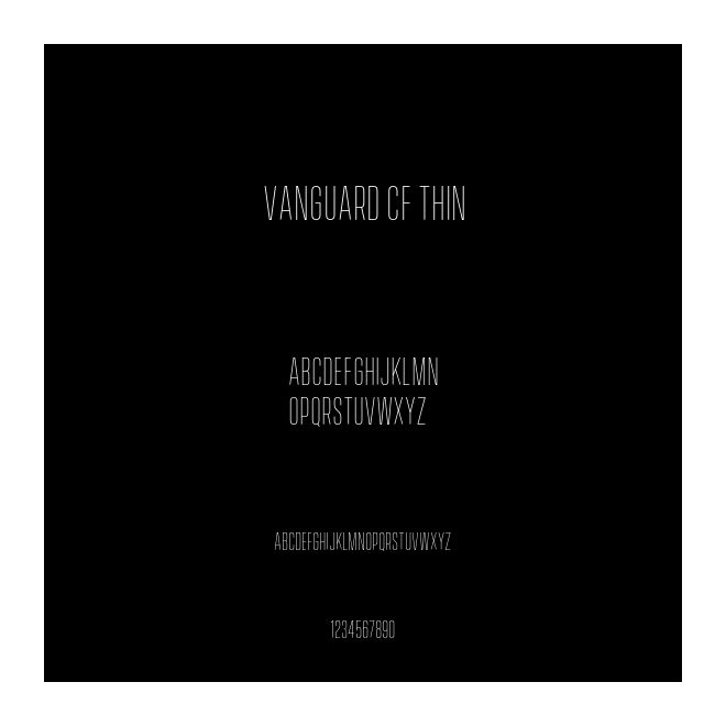 Vanguard CF Thin