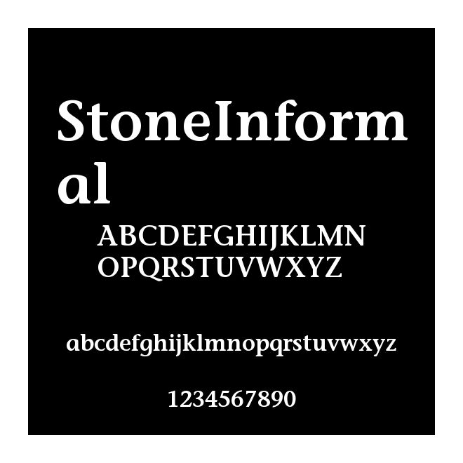 StoneInformal